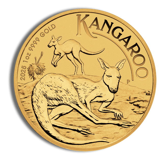 2025 1 oz Australian Kangaroo Gold Coin